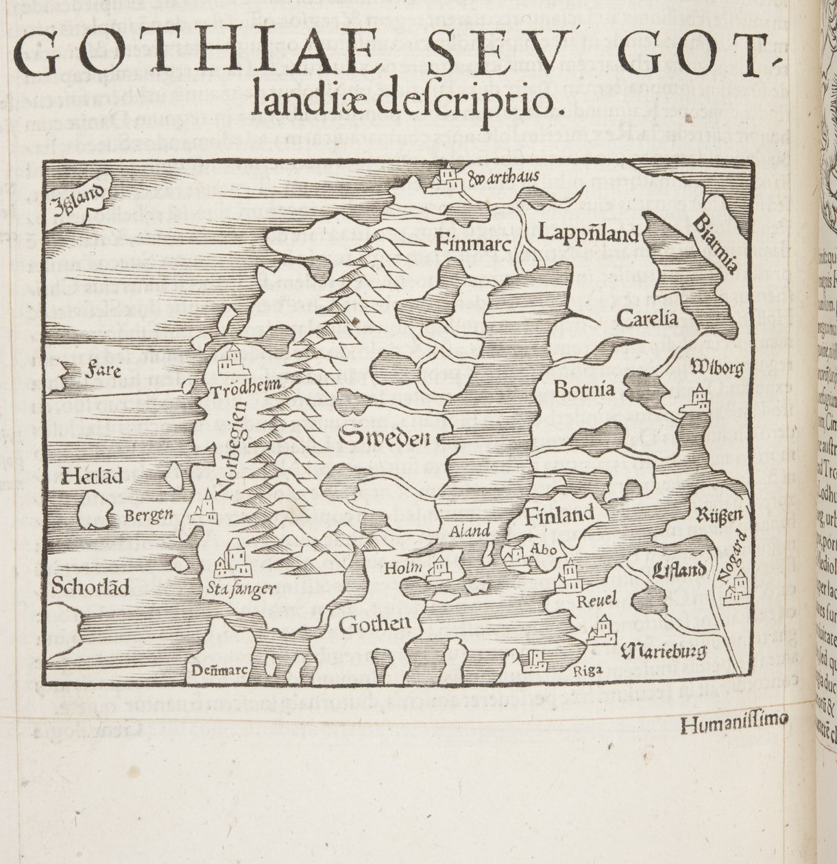 Cosmographia, Fol 830, 1544 de Sebastian Munster