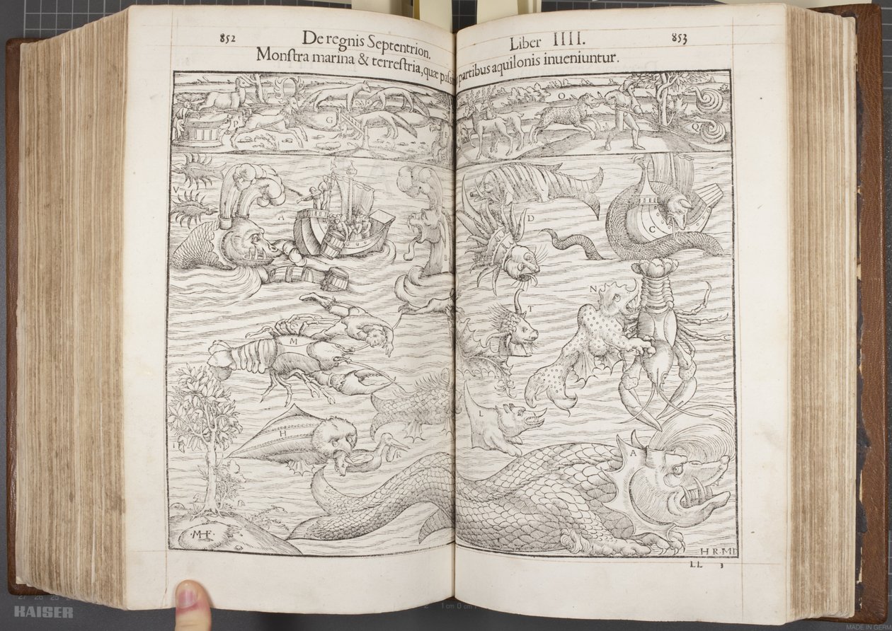 Cosmographia, Fol 852-853, 1544 de Sebastian Munster