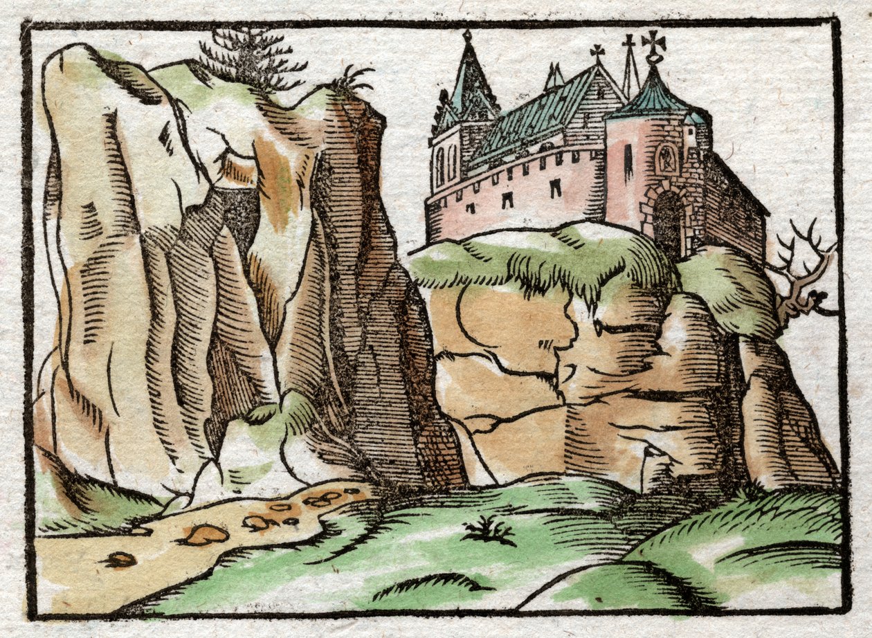 Târgoviște, Rumanía 1575 de Sebastian Munster
