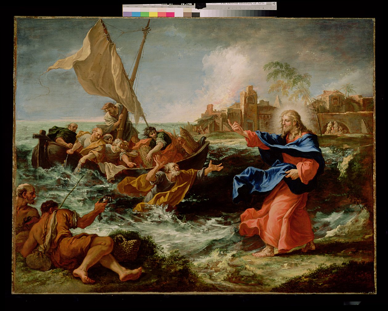 Cristo en el Mar de Galilea, 1695-97 de Sebastiano Ricci