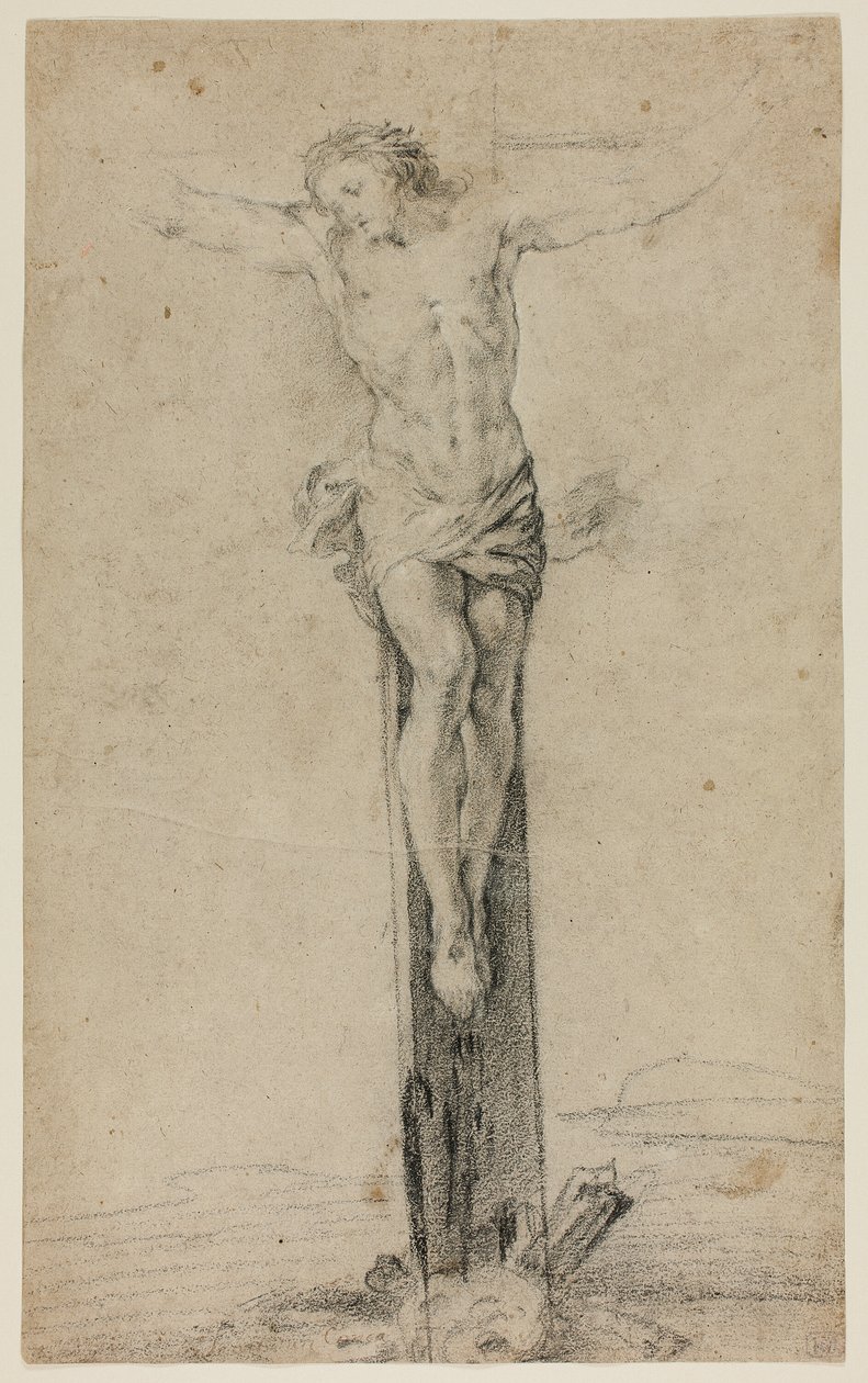 Cristo en la cruz de Sebastiano Conca