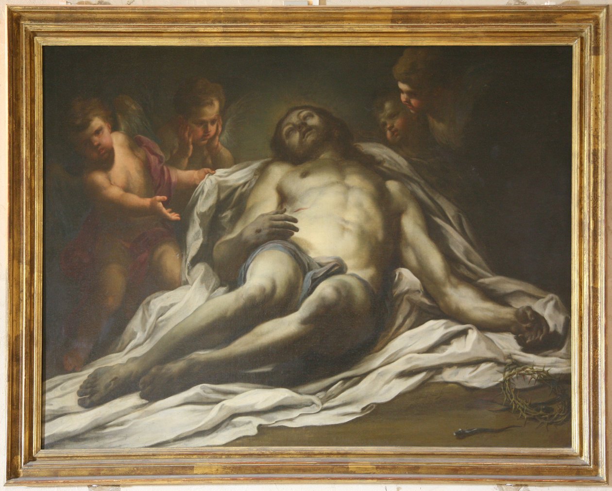 francés:  Le Christ mort de Sebastiano Conca