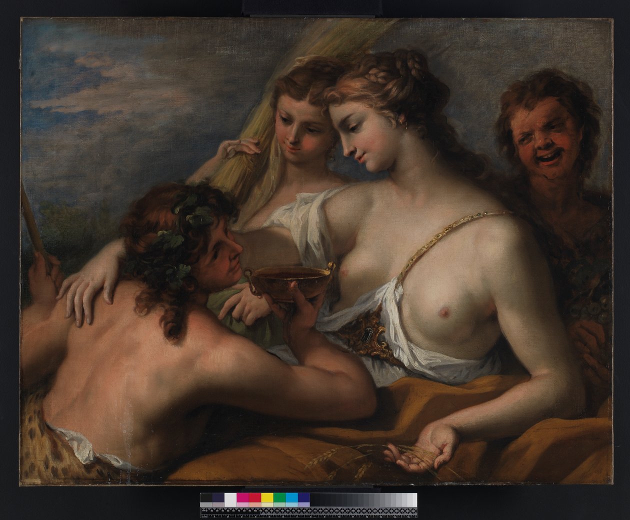 Baco y Ceres, no después de 1710 de Sebastiano Ricci