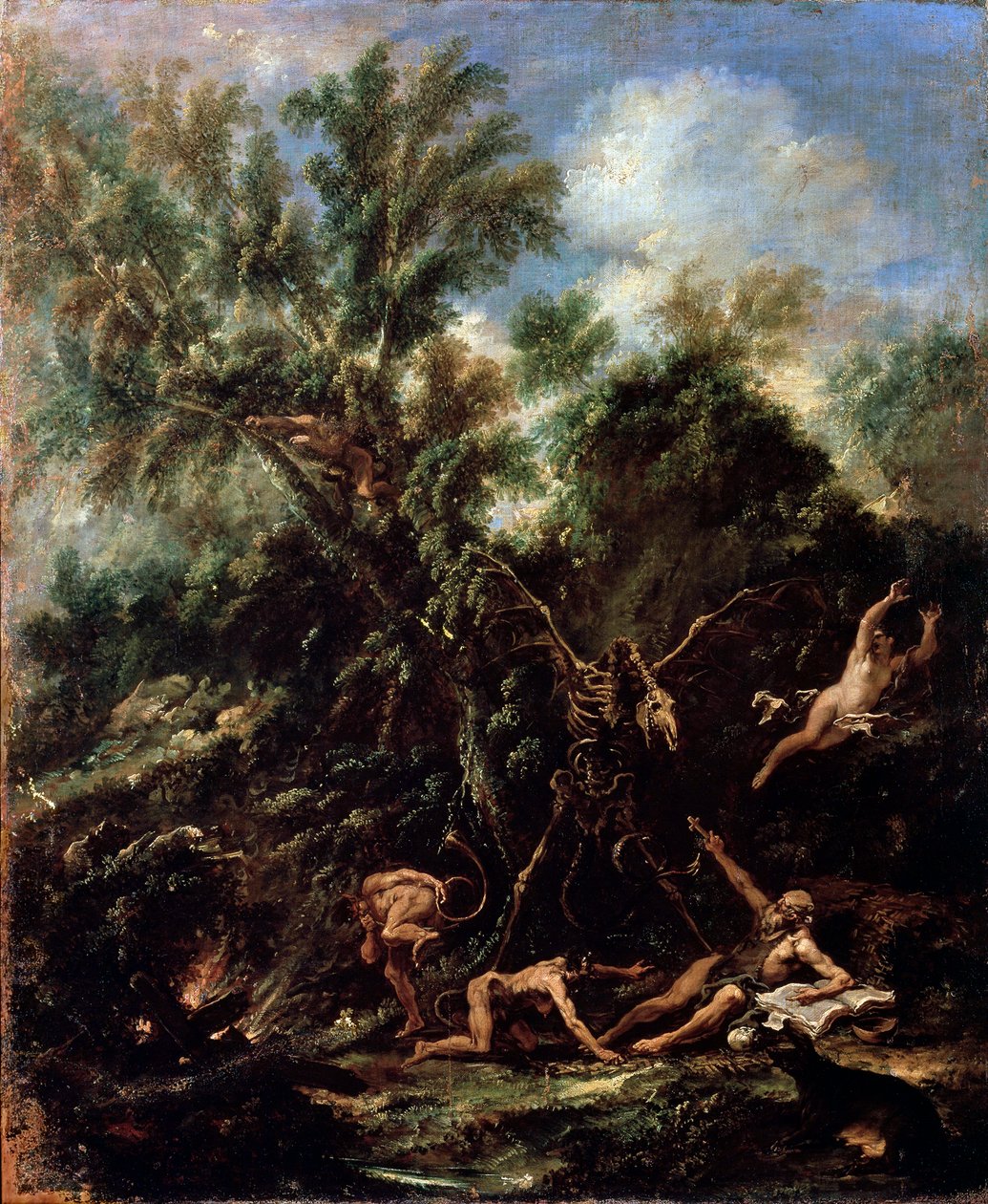 La tentación de San Antonio, c. 1706-c. 1707 de Sebastiano Ricci