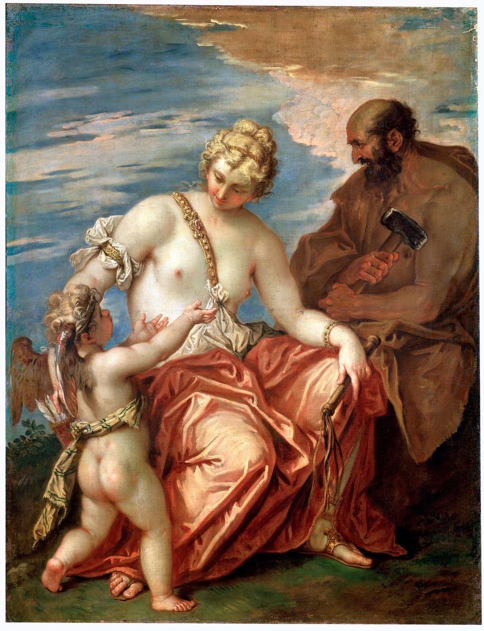 Venus, Vulcano y Cupido de Sebastiano Ricci