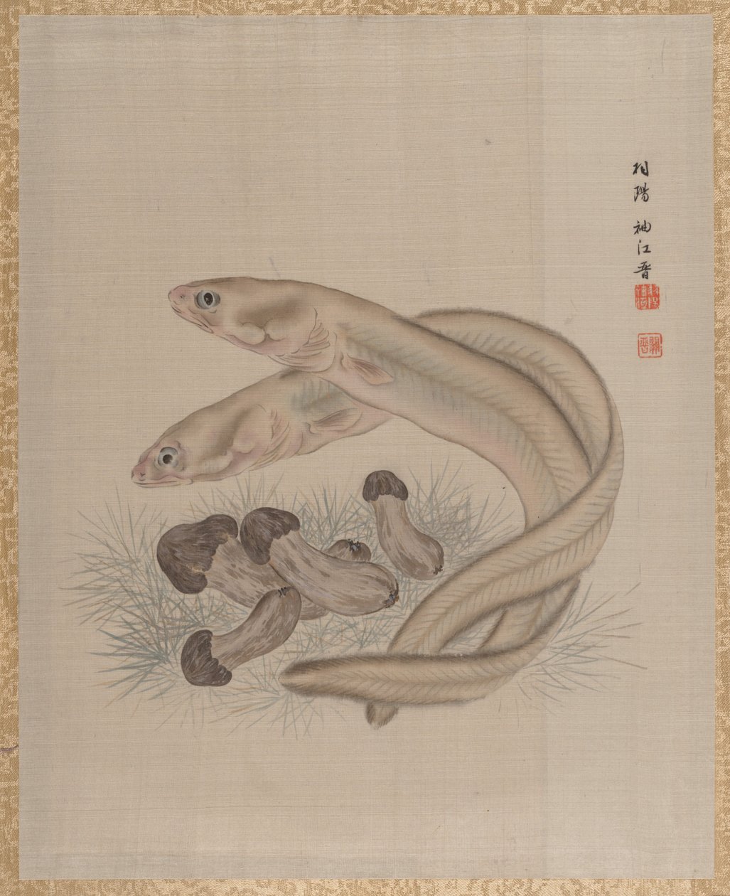 Anguilas, ca. 1890-92 de Seki Shuko