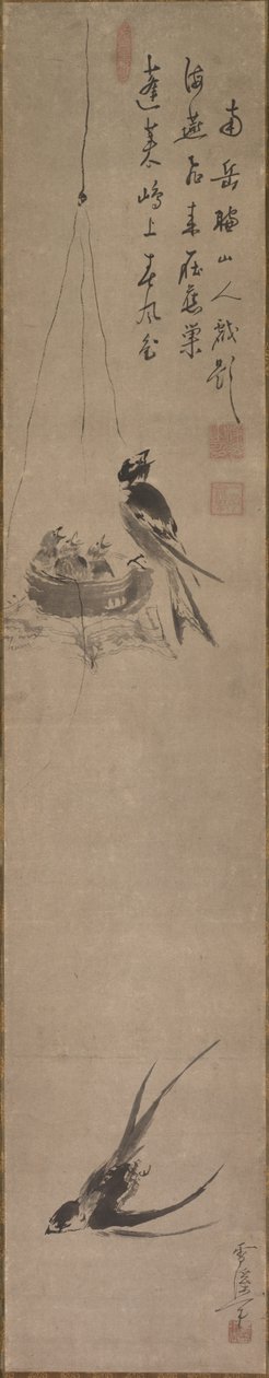 Golondrinas de Sekkei Yamaguchi