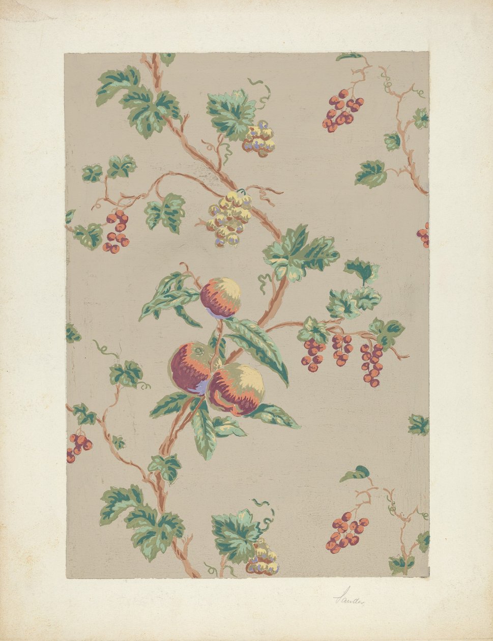 Papel pintado, 1935-1942 de Selma Sandler