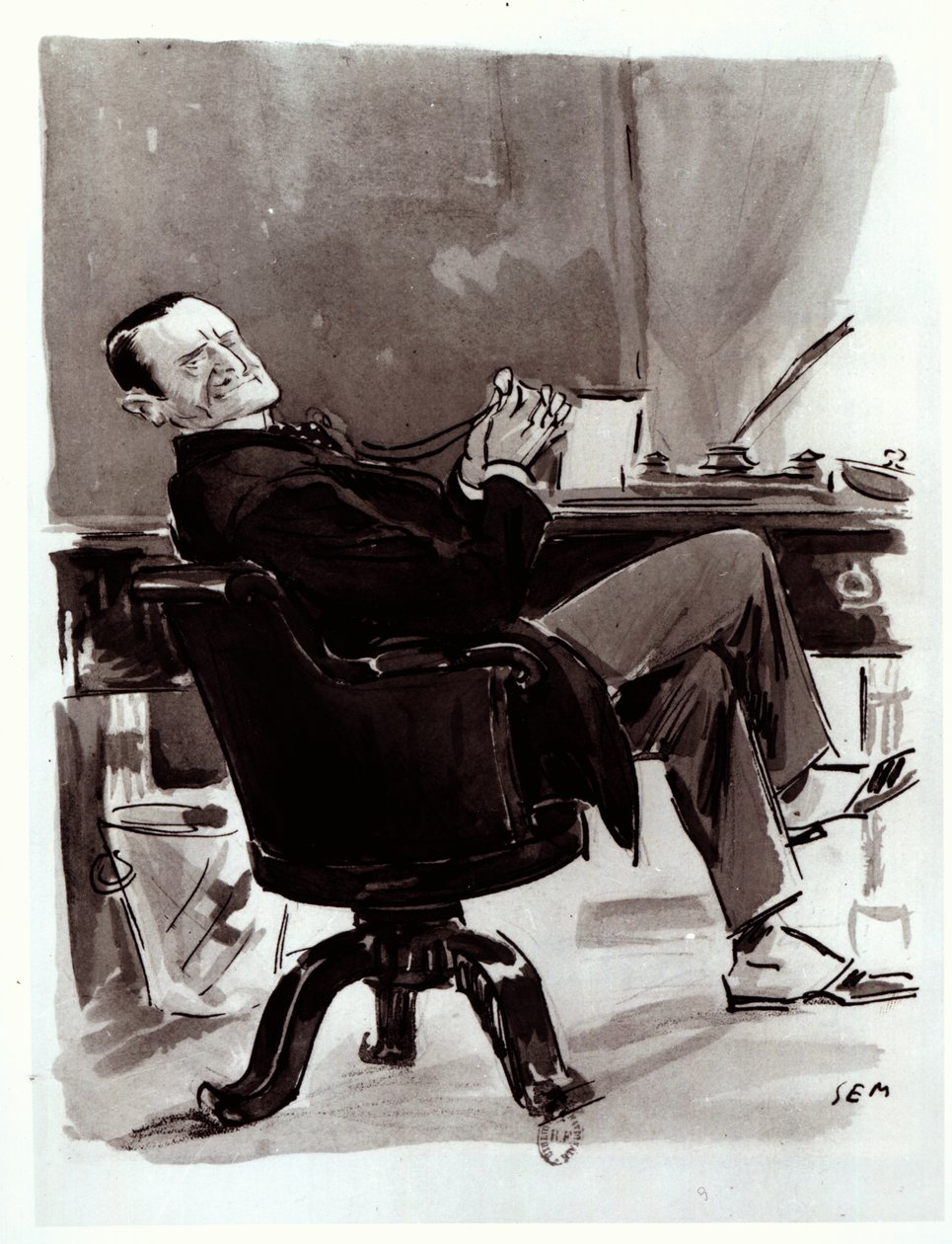 Georges Courteline (1858-1929) de Sem