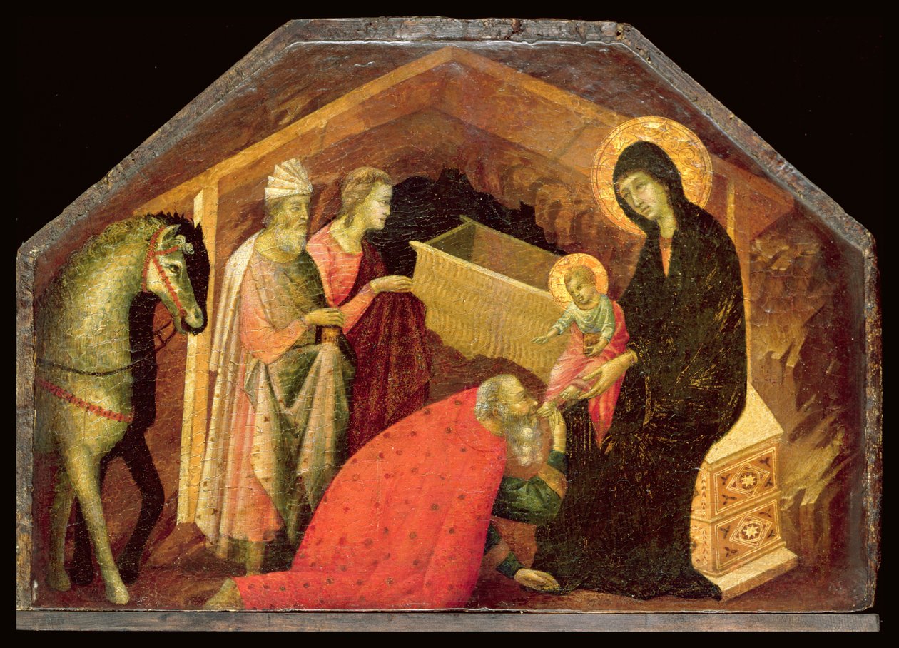 La adoración de los magos de Seminary Madonna Master
