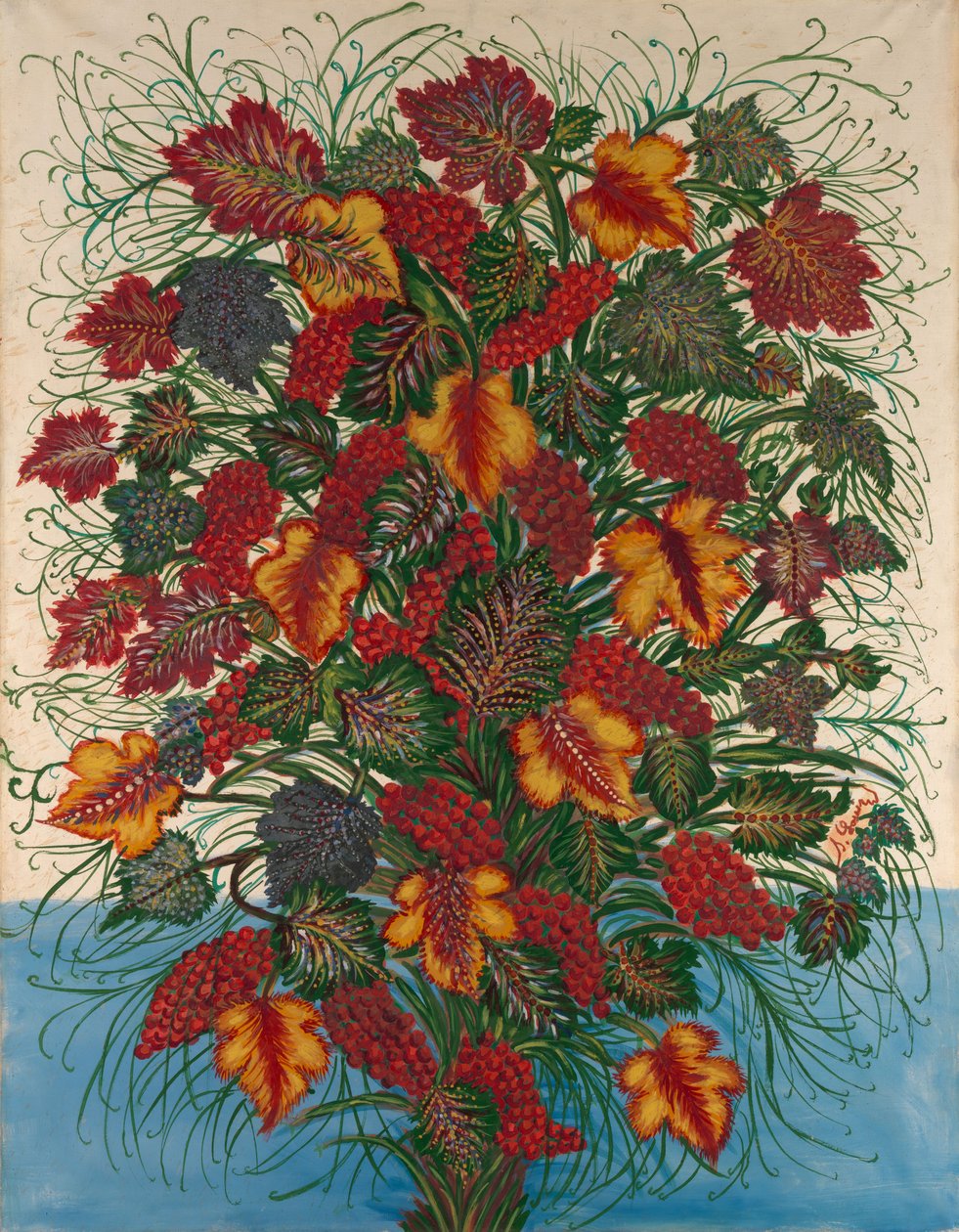 El gran ramo, c.1907 de Seraphine Louis