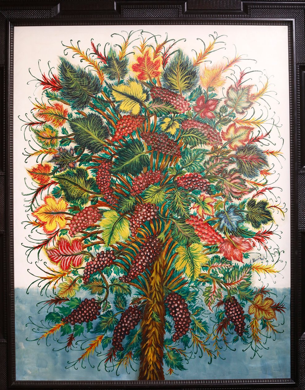 Las uvas, c.1930 de Seraphine Louis