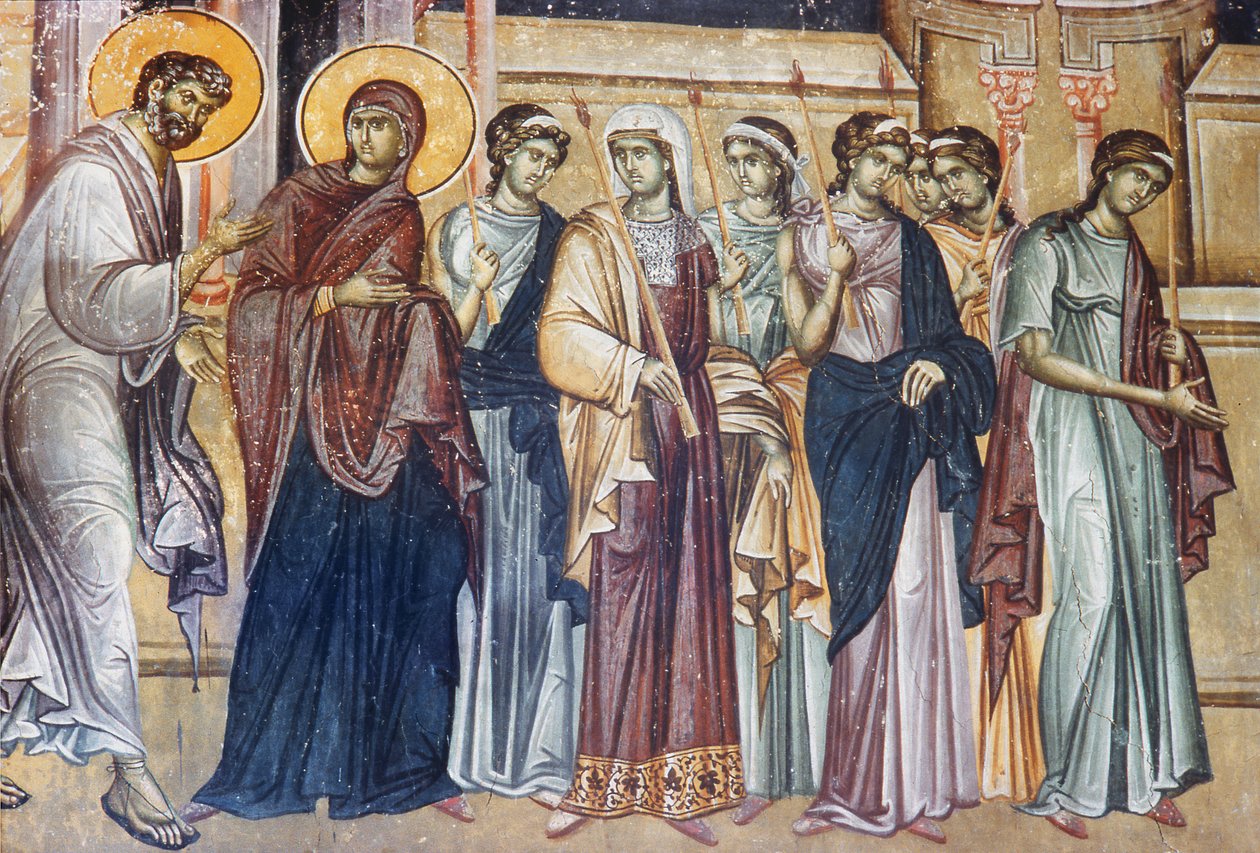 Presentación de la Virgen en el Templo de Serbian School