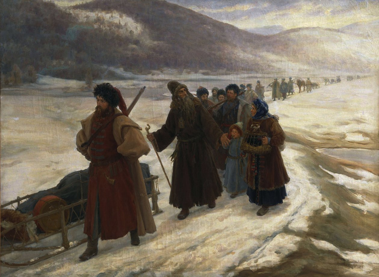 Camino a Siberia de Sergei Dmitrievich Miloradovich