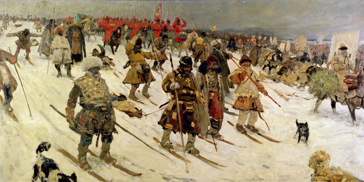 Una campaña militar en Rusia durante el siglo XVI, 1903 de Sergej Vasilevic Ivanov