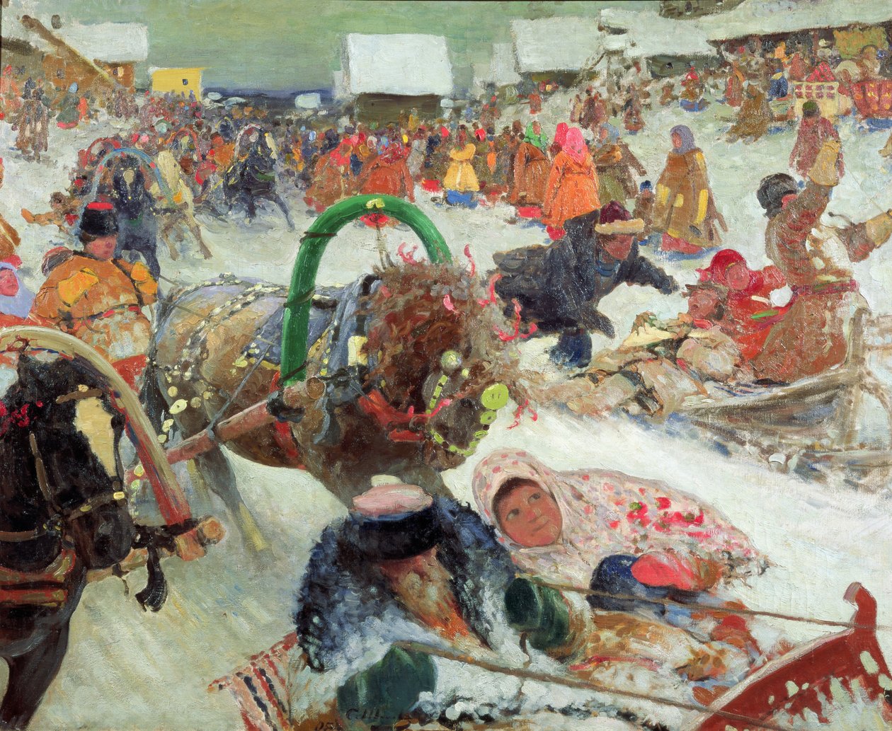 Carnaval, 1905 de Sergej Vasilevic Ivanov