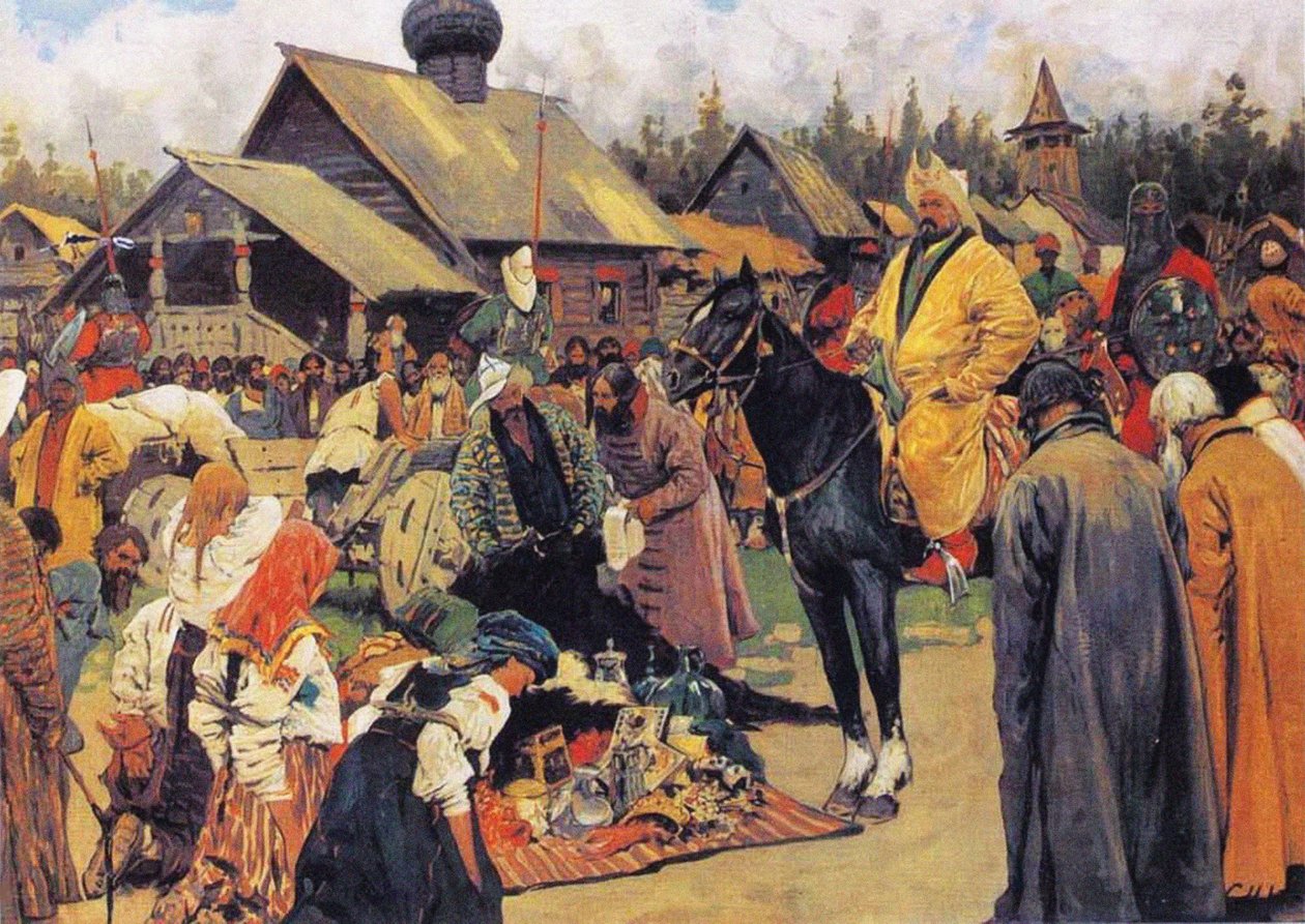 Los Baskaks, 1909 de Sergej Vasilevic Ivanov