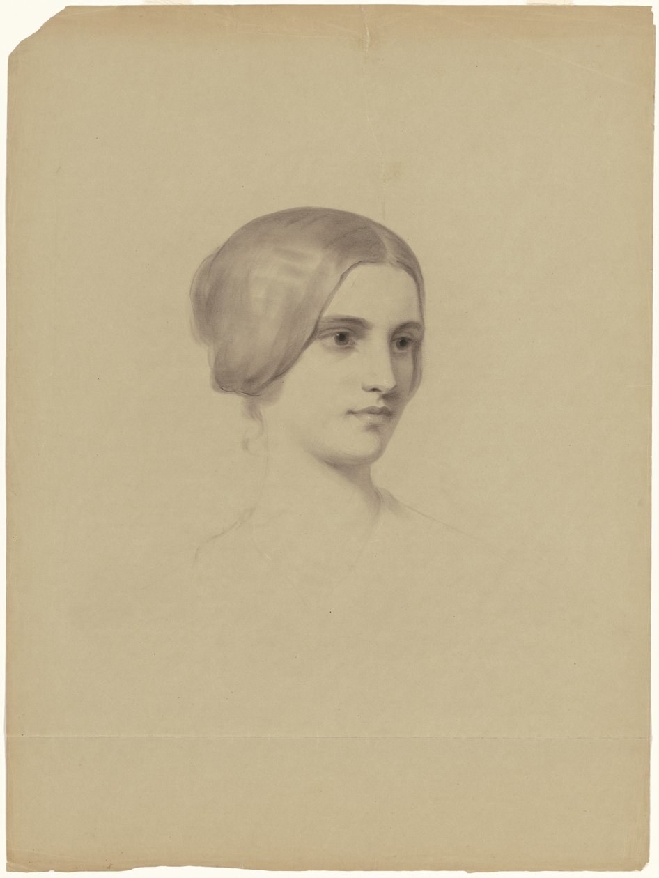 Cabeza de una joven de Seth Wells Cheney