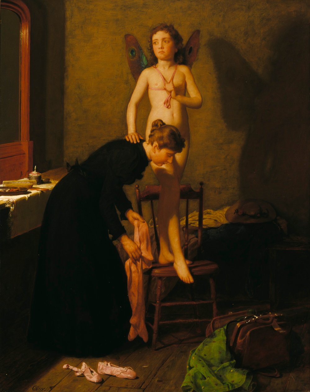 Vestirse para el ensayo de Seymour Joseph Guy