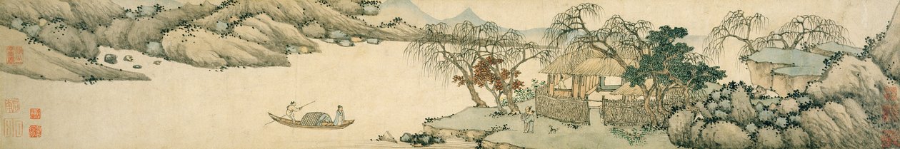 Invitación al recogimiento en Chaisang de Shen Zhou