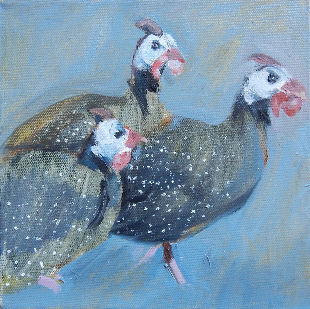 Gallina de Guinea Uno, 2014 de Sheri Gee