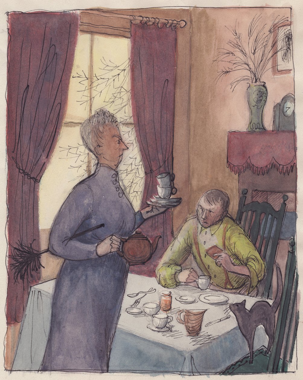 Casera de pensión de Shirley Markham