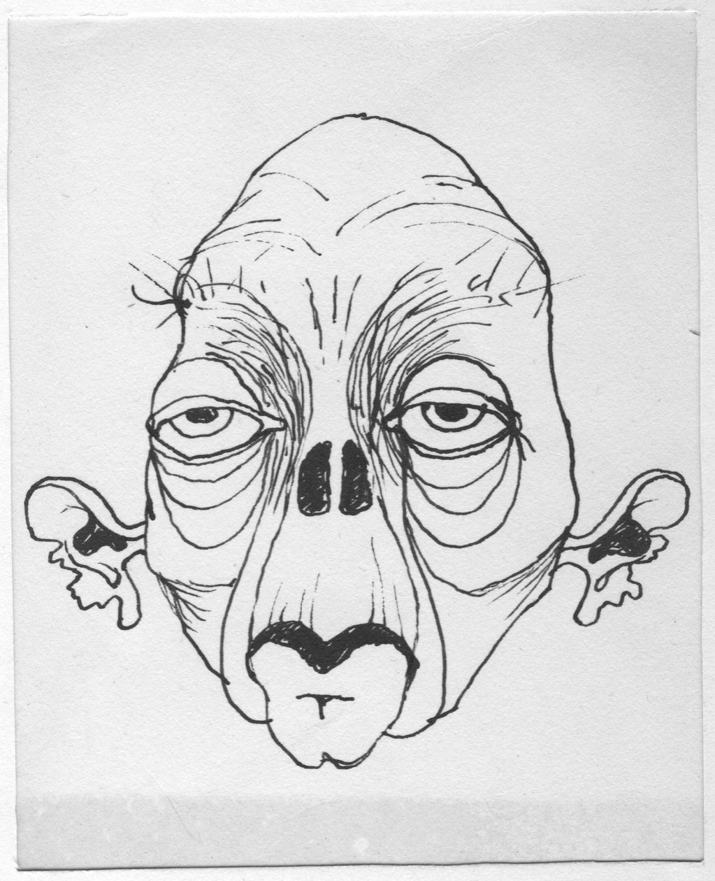 Rostro grotesco, 1952 de Shirley Markham