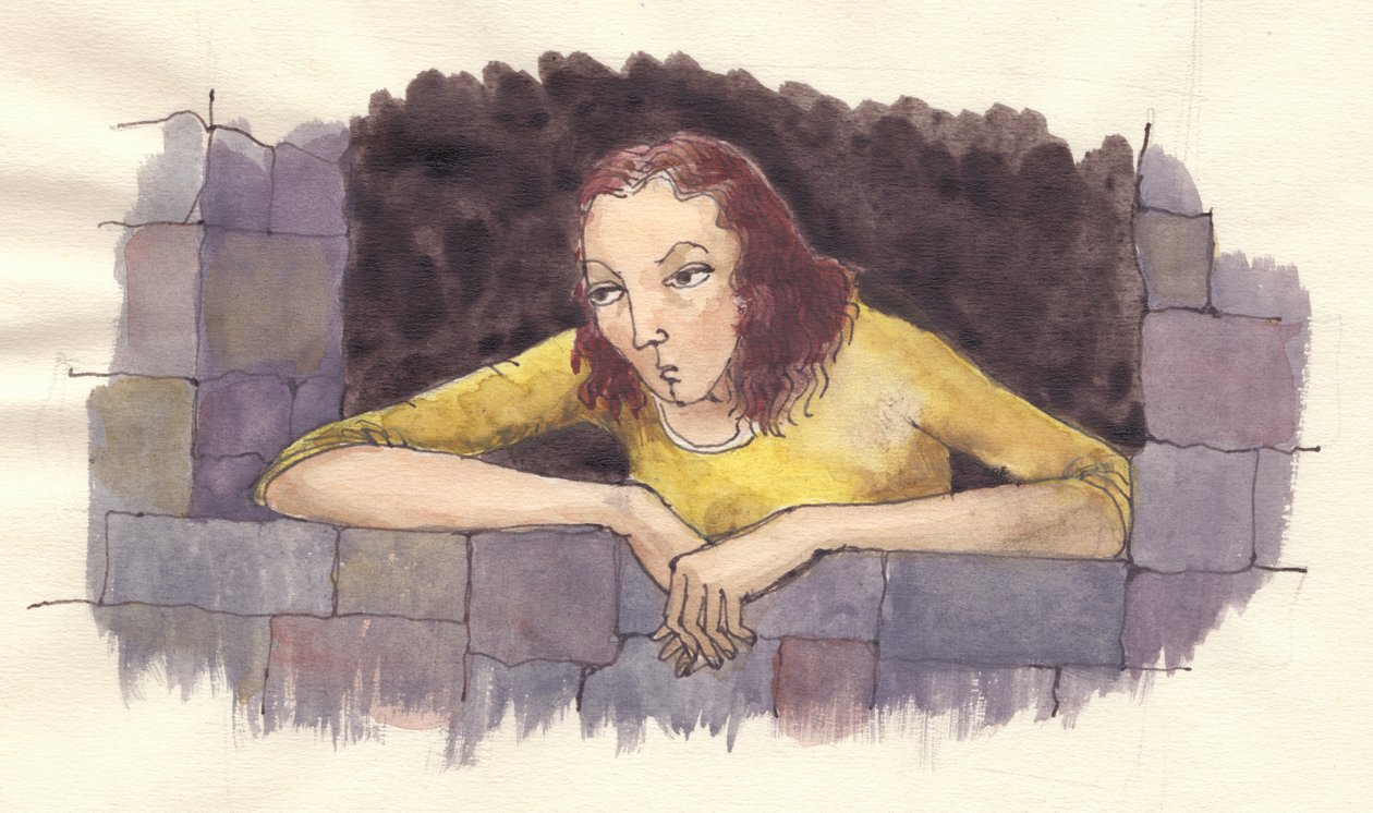 Mujer gruñona, c. 1950 de Shirley Markham
