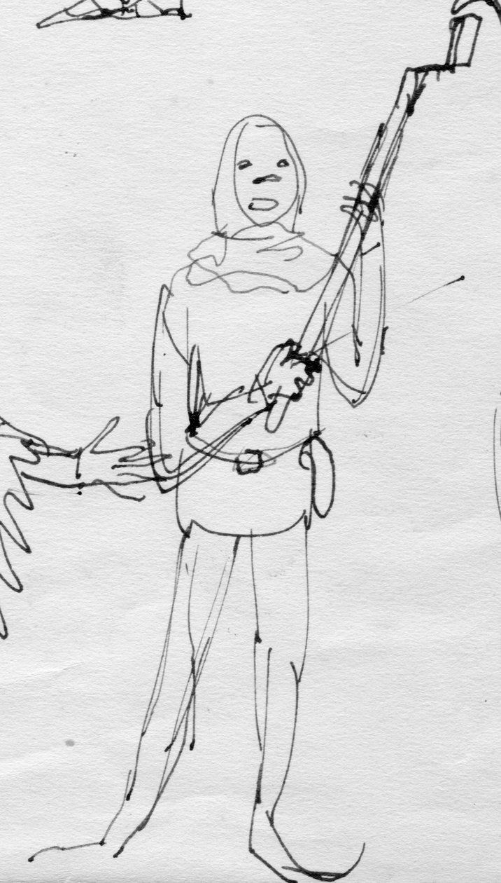 Campesino con capucha de Shirley Markham