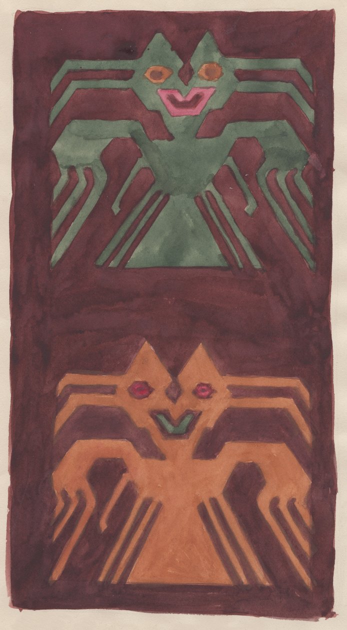 Diseño textil sudamericano, 1951 de Shirley Markham