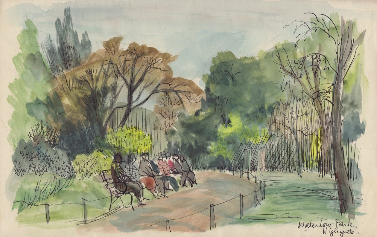 Parque Waterlow, Highgate de Shirley Markham