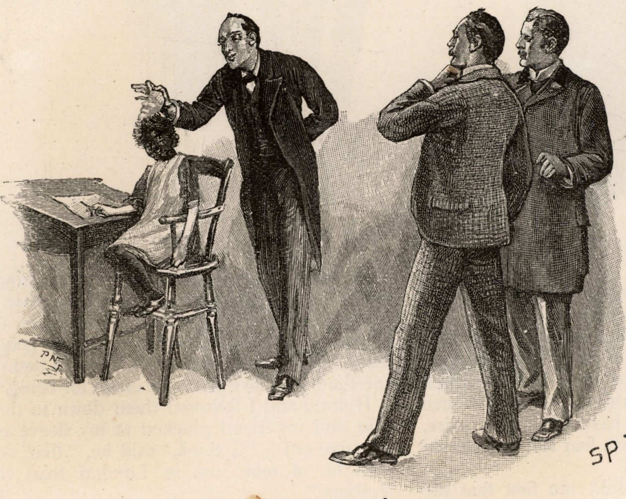 Aventura de Cara Amarilla de Sidney Paget