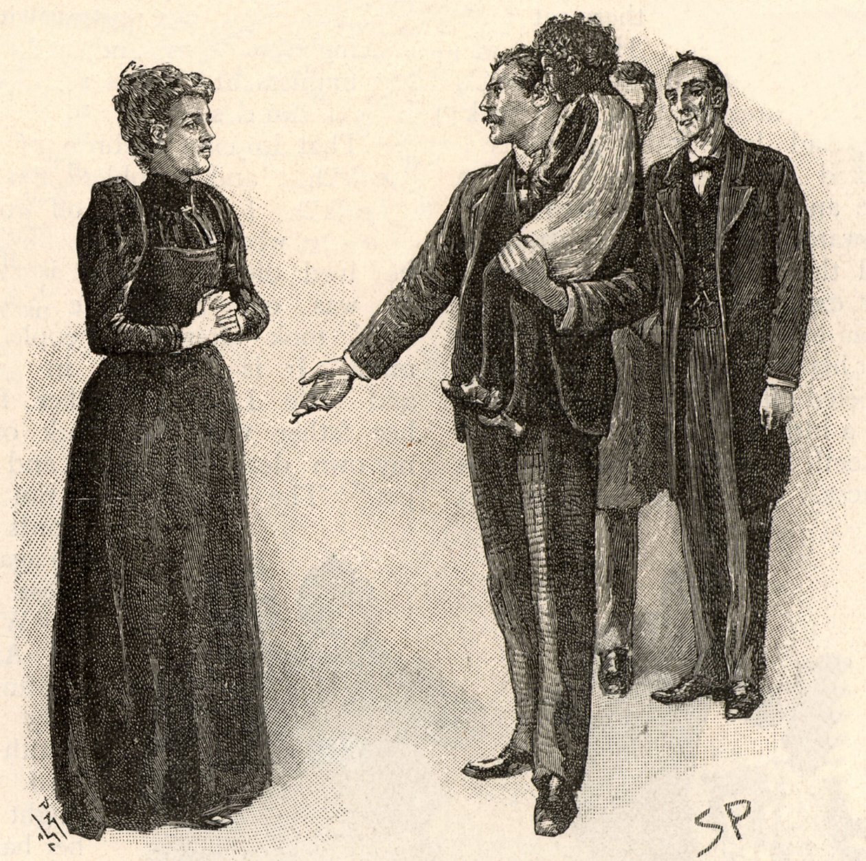 Aventura de Cara Amarilla de Sidney Paget