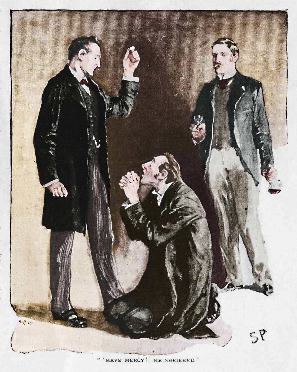 ¡Ten piedad! Gritó, 1892 de Sidney Paget
