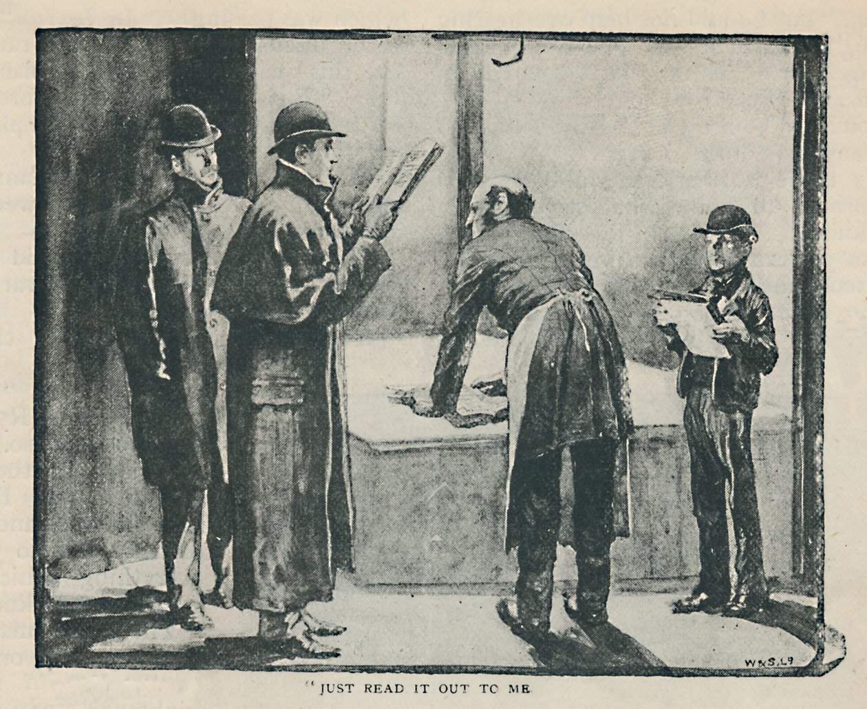 Solo léemelo, 1892 de Sidney Paget
