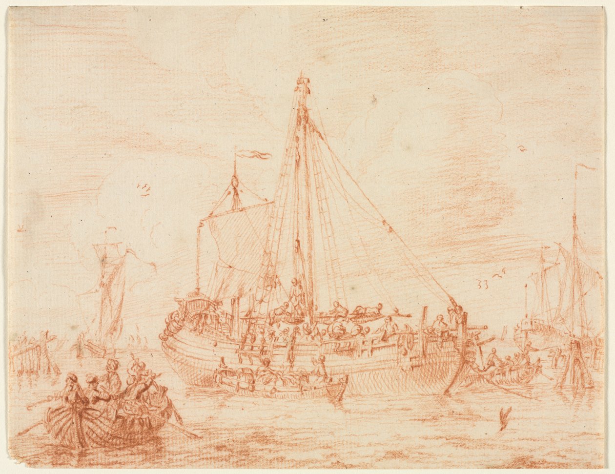Preparation of The Herring Bark de Sieuwert van der Meulen