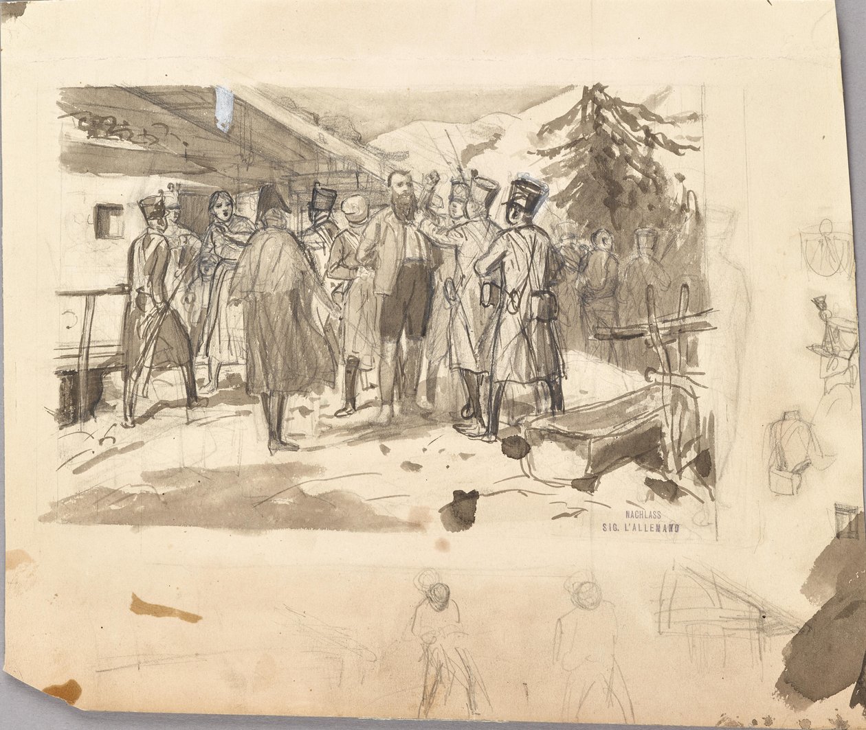 Detención de Andreas Hofer de Sigmund L