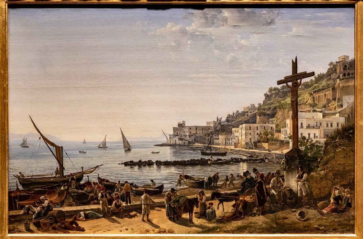 Vista de Mergellina de Silvestr Fedosievich Shchedrin