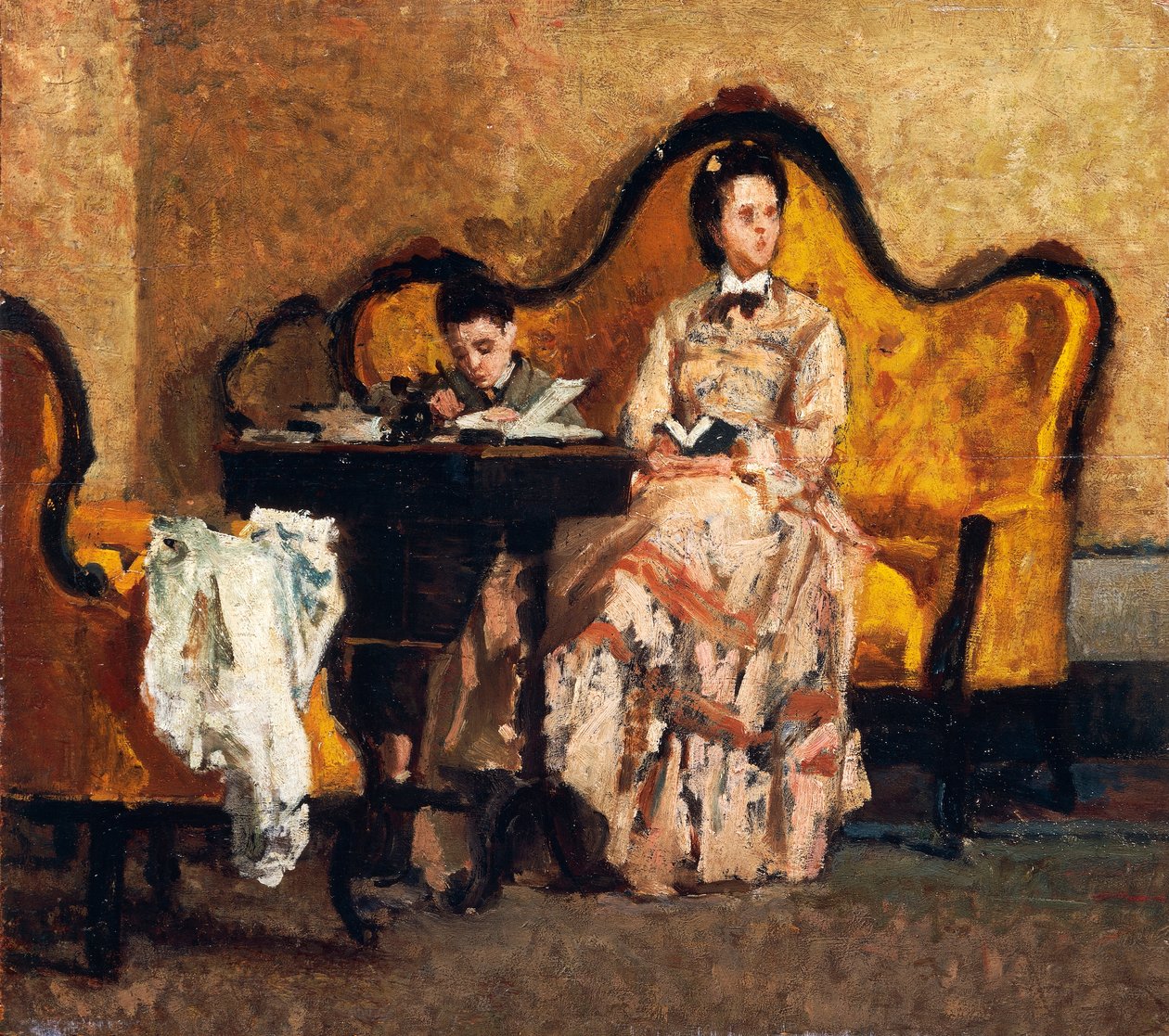 Tareas, por Silvestro Lega de Silvestro Lega