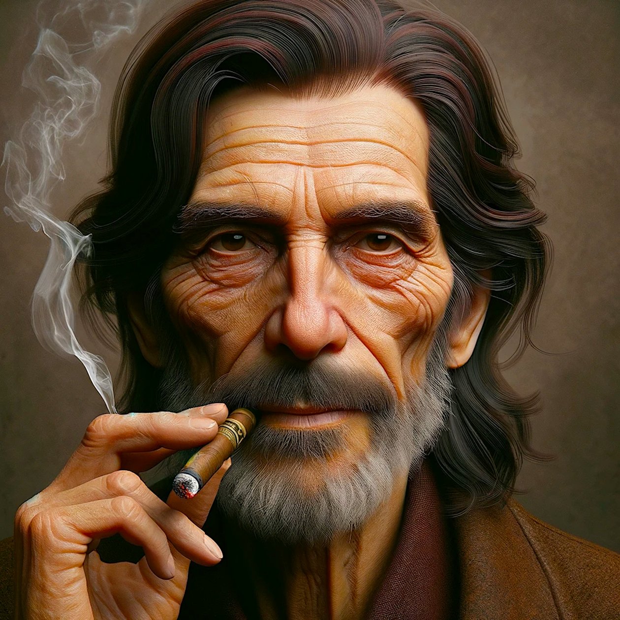 Albert-"Años de vida moldeados por la IA: retratos de la intemporalidad" de Silvia Martini