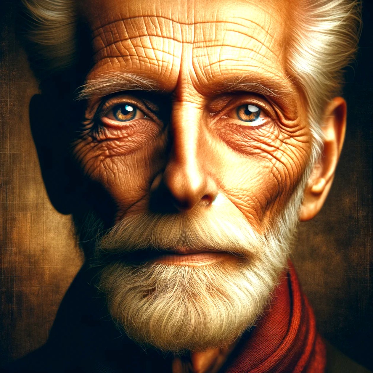 Richard-"Años de vida moldeados por la IA: retratos de la intemporalidad" de Silvia Martini