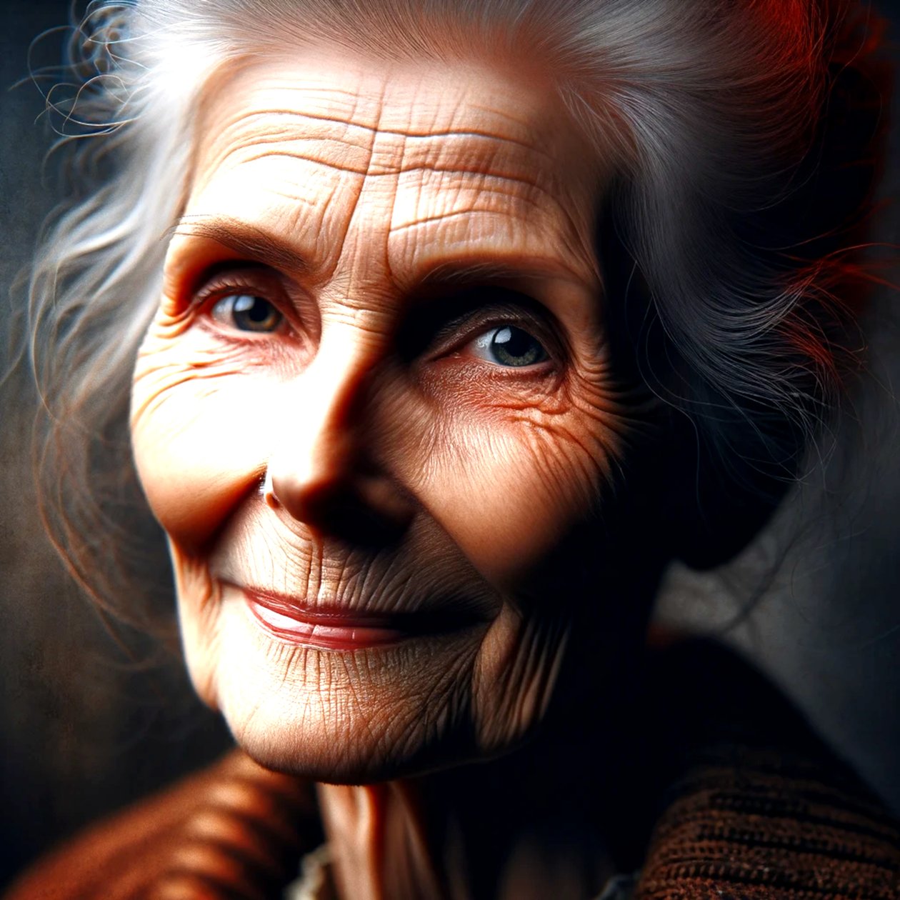 Ruth-"Años de vida moldeados por la IA: retratos de la intemporalidad" de Silvia Martini