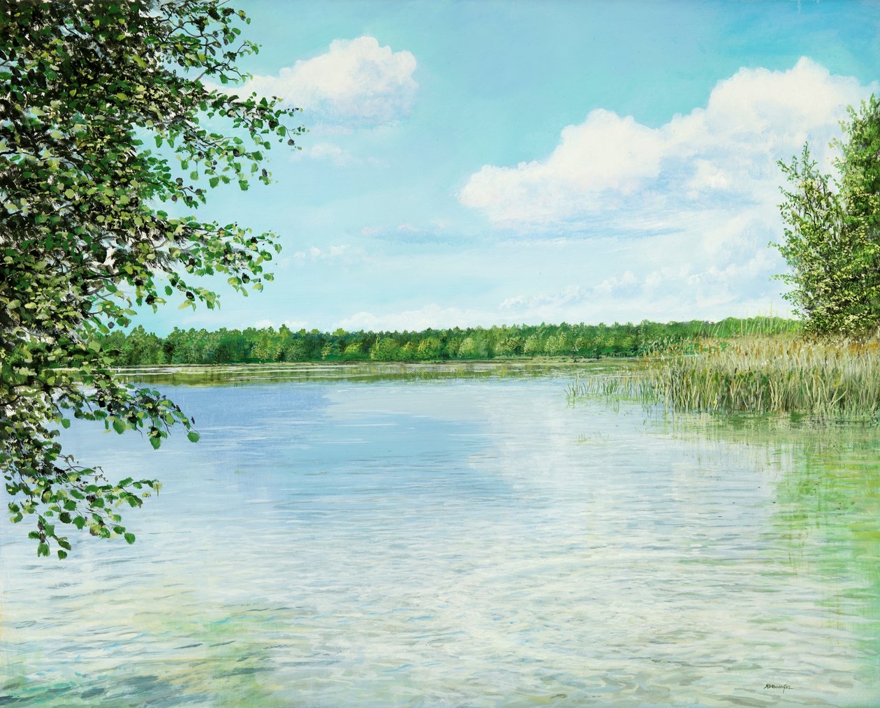 Lago cerca de Muencheberg de Silvian Sternhagel