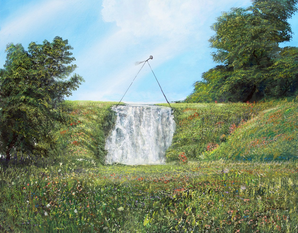 Foto de la cascada de Silvian Sternhagel