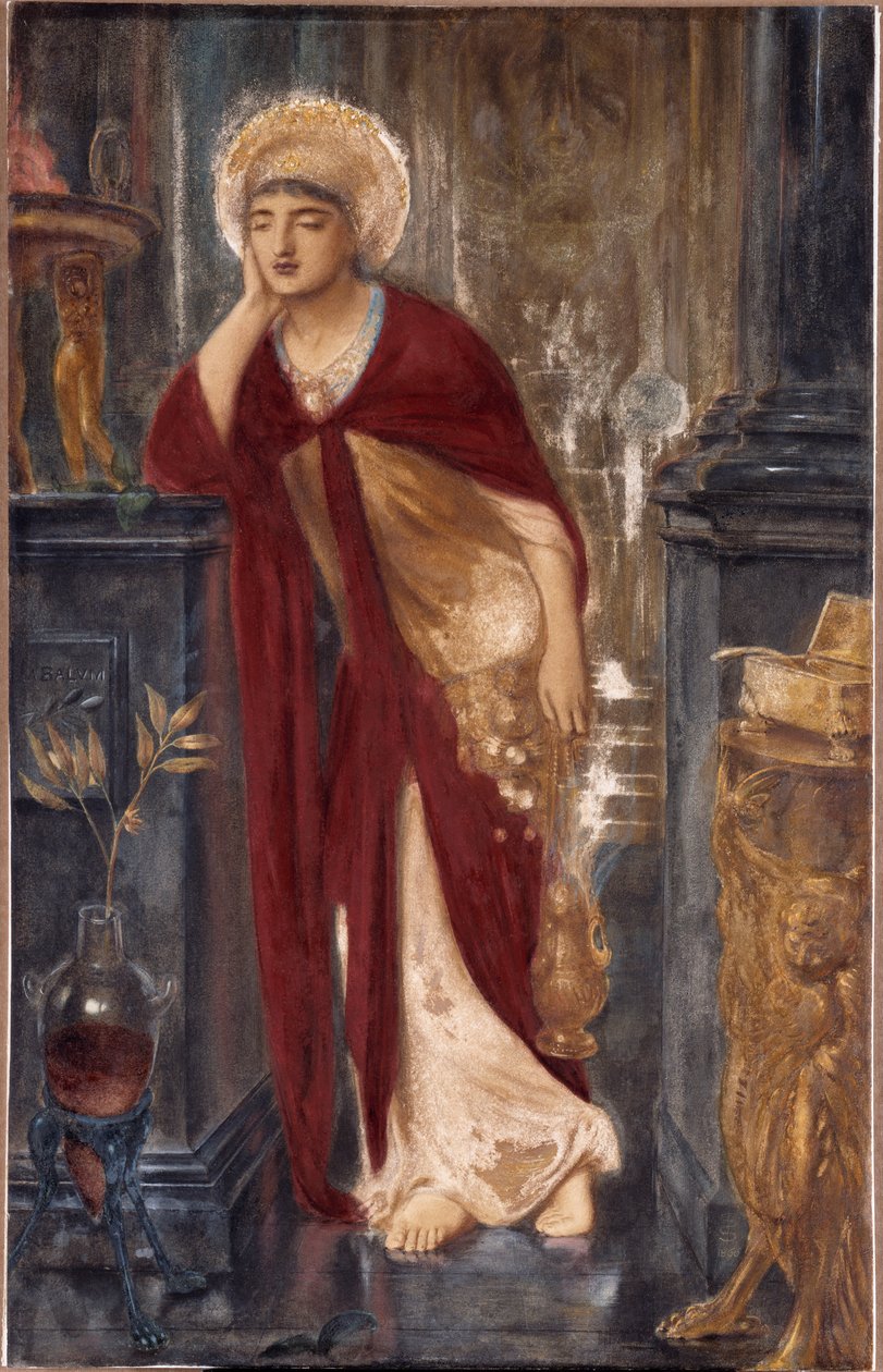 Heliogábalo, Sumo Sacerdote del Sol de Simeon Solomon