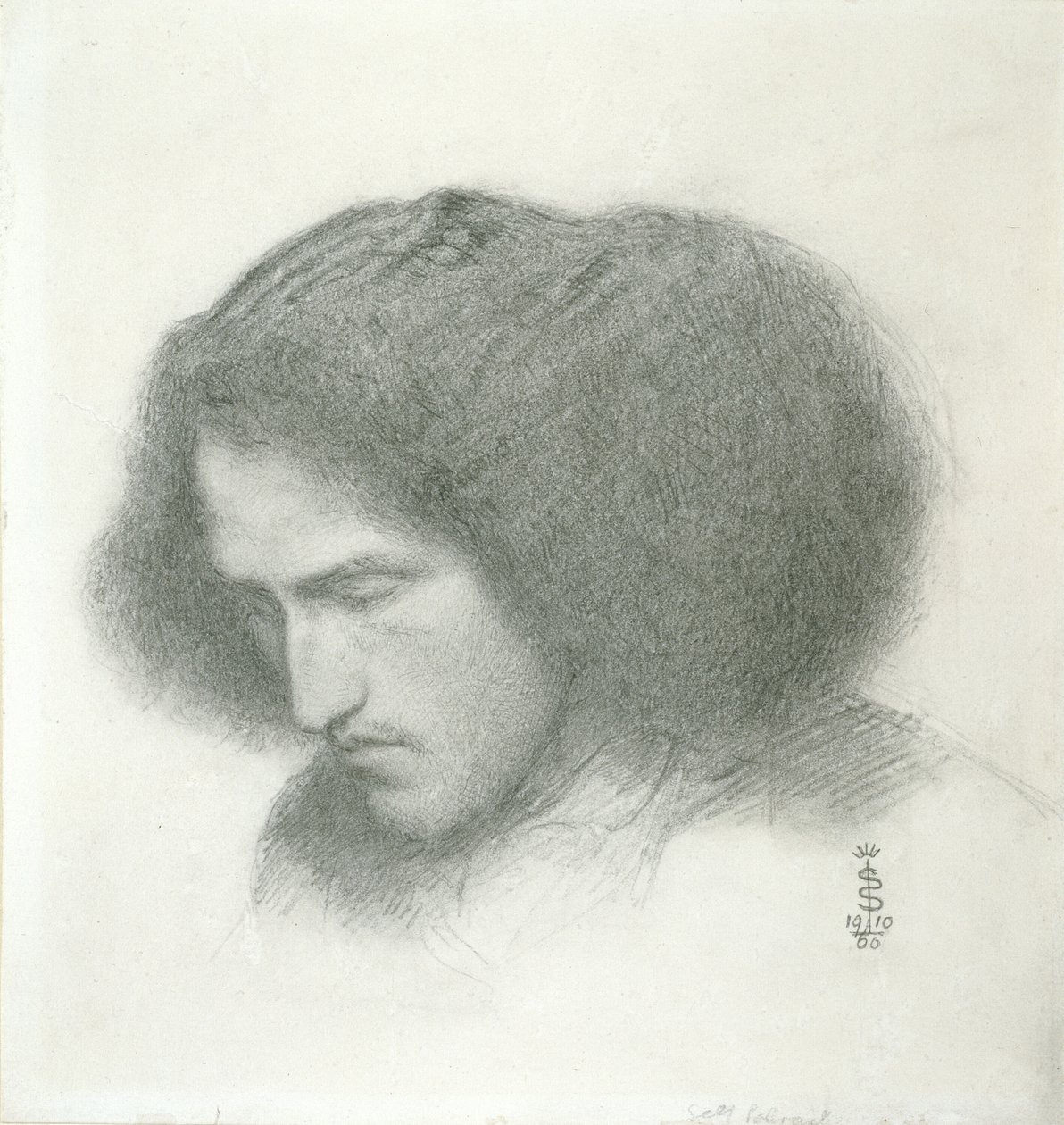 Autorretrato de Simeon Solomon