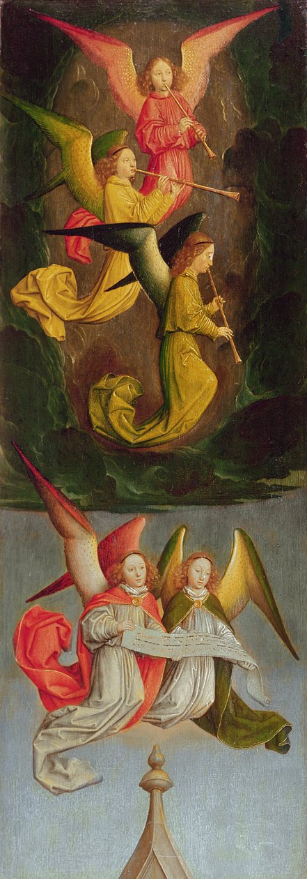 Un coro de ángeles, 1459 de Simon Marmion