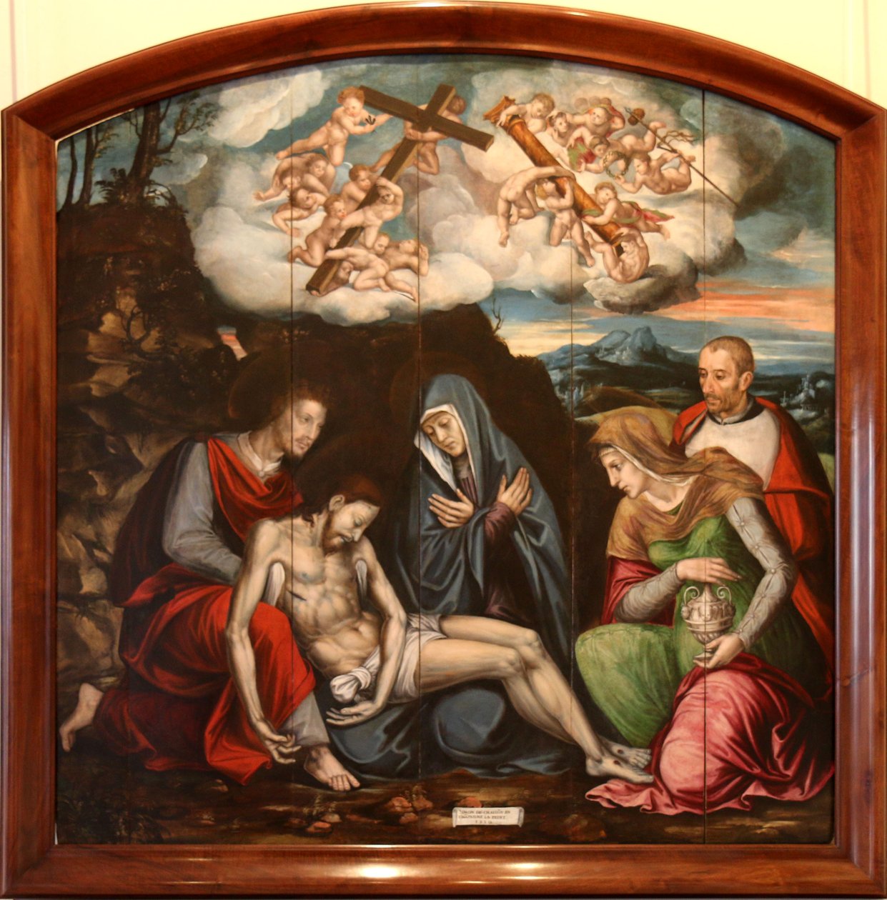 Lamentación sobre el Cristo muerto de Simon de Châlons