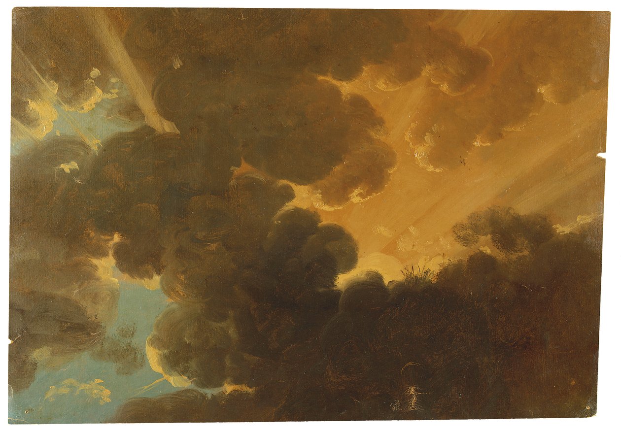 Estudio para un atardecer de Simon Alexandre Clément Denis