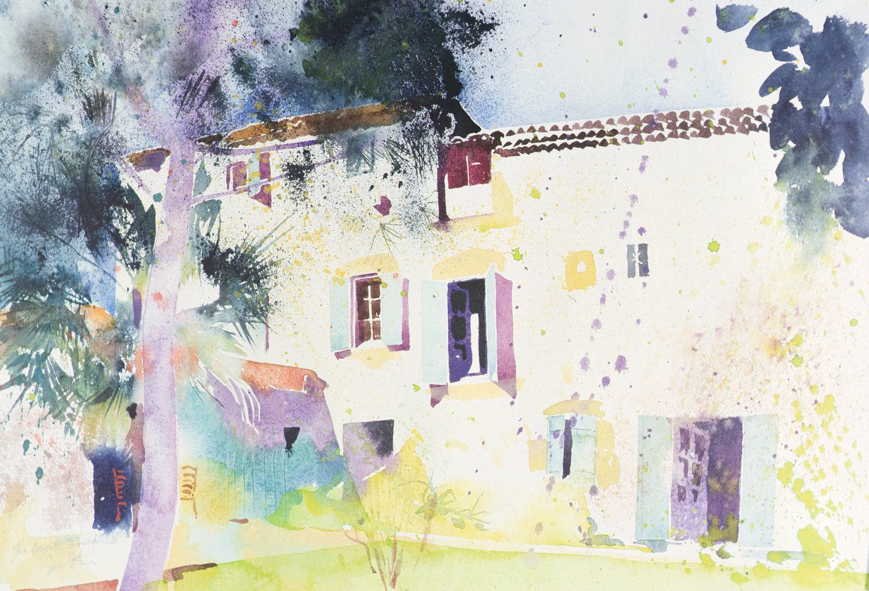 La casa Bourdic, 2003 (acuarela) de Simon Fletcher